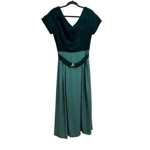 Vintage House of Bianchi Velvet/Silk/Satin Evening Gown Size‎ 4/6